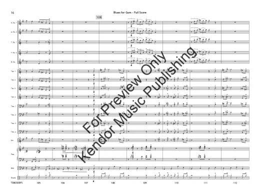 Blues for Gum - Tomaro - Jazz Ensemble - Gr. 3