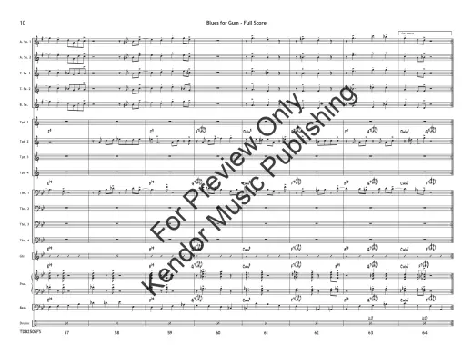 Blues for Gum - Tomaro - Jazz Ensemble - Gr. 3