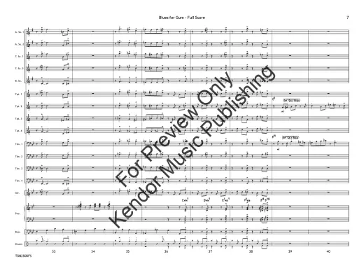 Blues for Gum - Tomaro - Jazz Ensemble - Gr. 3