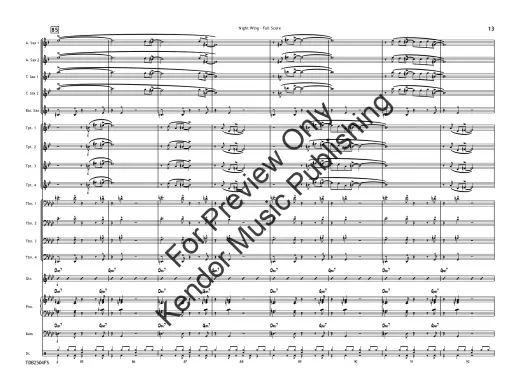 Night Wing - Zvacek - Jazz Ensemble - Gr. 3