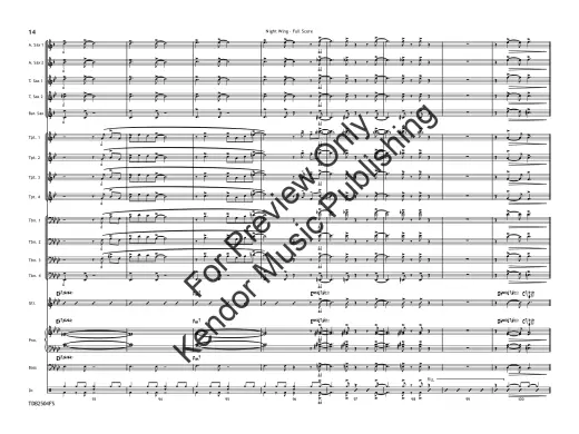 Night Wing - Zvacek - Jazz Ensemble - Gr. 3