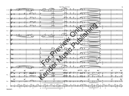 Night Wing - Zvacek - Jazz Ensemble - Gr. 3