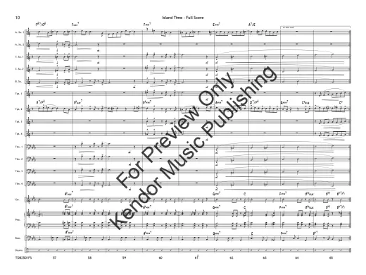 Island Time - Ciechomski - Jazz Ensemble - Gr. 3