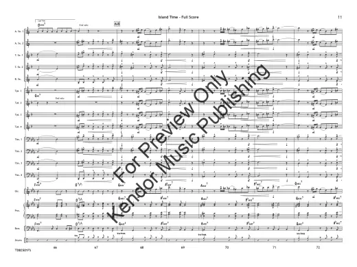 Island Time - Ciechomski - Jazz Ensemble - Gr. 3