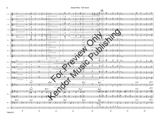 Island Time - Ciechomski - Jazz Ensemble - Gr. 3