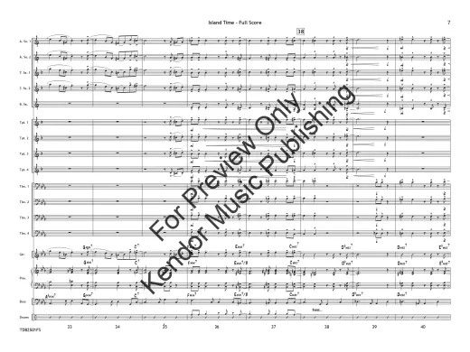Island Time - Ciechomski - Jazz Ensemble - Gr. 3