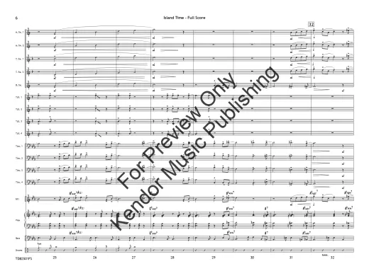 Island Time - Ciechomski - Jazz Ensemble - Gr. 3