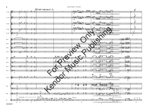 Caveat Emptor: The Attack of the Pink Dolphins - Rowe - Jazz Ensemble - Gr. 4