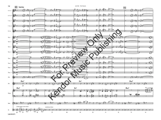 Jet Ski - Gassi - Jazz Ensemble - Gr. 4