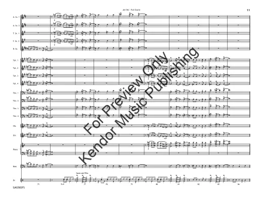 Jet Ski - Gassi - Jazz Ensemble - Gr. 4