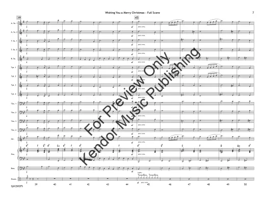 Wishing You a Merry Christmas - Strommen - Jazz Ensemble - Gr. 1