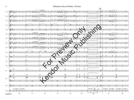 Wishing You a Merry Christmas - Strommen - Jazz Ensemble - Gr. 1