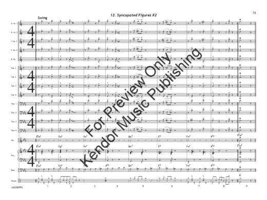 Sequential Warm-ups for Intermediate Jazz Ensemble - Blair - Jazz Ensemble - Gr. 3