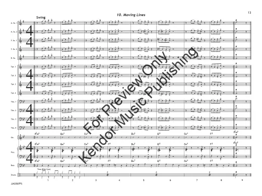 Sequential Warm-ups for Intermediate Jazz Ensemble - Blair - Jazz Ensemble - Gr. 3
