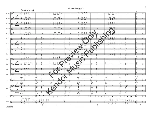 Sequential Warm-ups for Intermediate Jazz Ensemble - Blair - Jazz Ensemble - Gr. 3