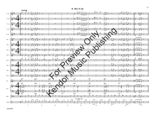 Sequential Warm-ups for Intermediate Jazz Ensemble - Blair - Jazz Ensemble - Gr. 3