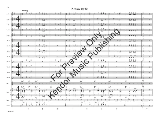 Sequential Warm-ups for Intermediate Jazz Ensemble - Blair - Jazz Ensemble - Gr. 3