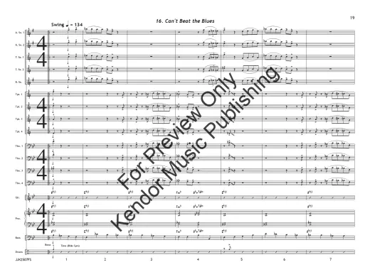 Sequential Warm-ups for Intermediate Jazz Ensemble - Blair - Jazz Ensemble - Gr. 3