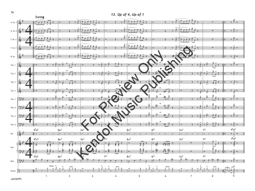 Sequential Warm-ups for Intermediate Jazz Ensemble - Blair - Jazz Ensemble - Gr. 3