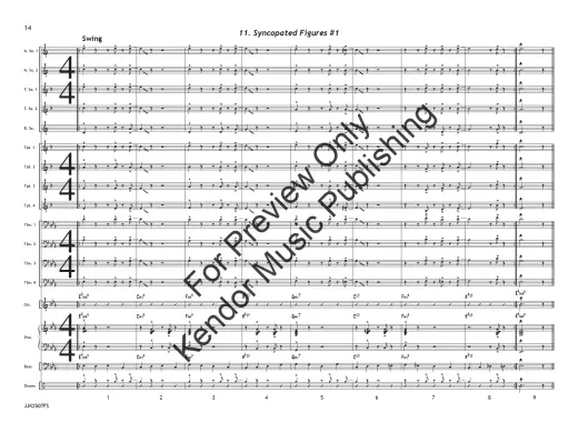Sequential Warm-ups for Intermediate Jazz Ensemble - Blair - Jazz Ensemble - Gr. 3