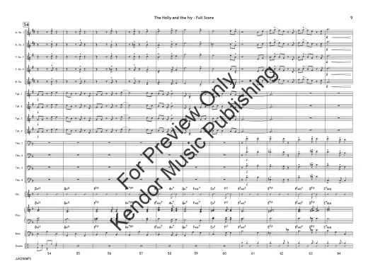 The Holly and the Ivy (Traditional English Carol) - Jarvis - Jazz Ensemble - Gr. 3