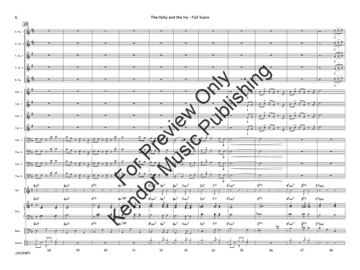 The Holly and the Ivy (Traditional English Carol) - Jarvis - Jazz Ensemble - Gr. 3