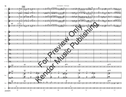 Full Steamin\' - Hanson - Jazz Ensemble - Gr. 3