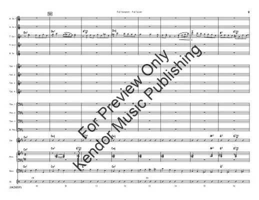 Full Steamin\' - Hanson - Jazz Ensemble - Gr. 3