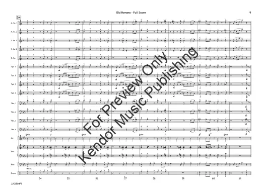 Old Havana - Ciechomski - Jazz Ensemble - Gr. 3
