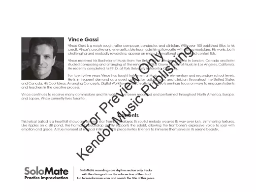 Currents - Gassi - Jazz Ensemble - Gr. 3