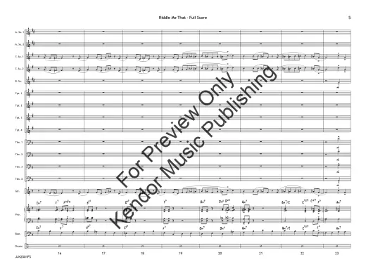 Riddle Me That - Snyder - Jazz Ensemble - Gr. 3