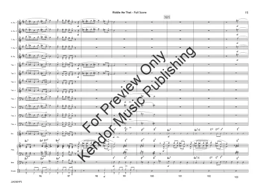 Riddle Me That - Snyder - Jazz Ensemble - Gr. 3