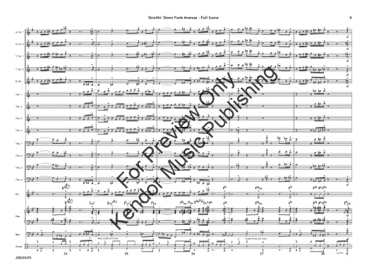 Strollin’ Down Funk Avenue - Tomaro - Jazz Ensemble - Gr. 4