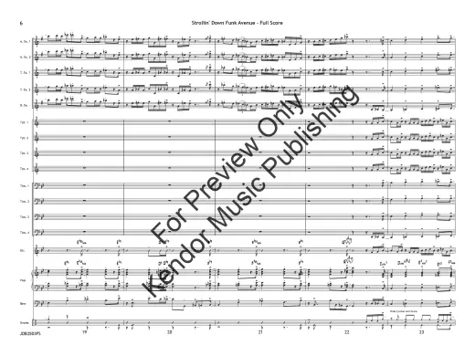 Strollin’ Down Funk Avenue - Tomaro - Jazz Ensemble - Gr. 4