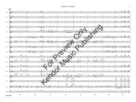 Kirk Out - Garling - Jazz Ensemble - Gr. 4