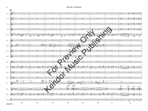 Kirk Out - Garling - Jazz Ensemble - Gr. 4