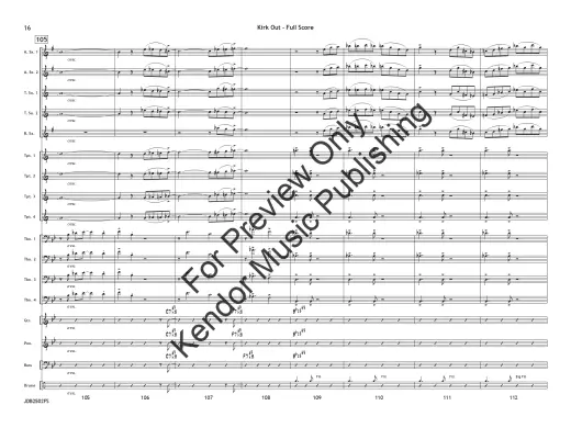 Kirk Out - Garling - Jazz Ensemble - Gr. 4