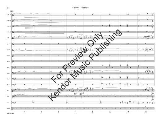 Kirk Out - Garling - Jazz Ensemble - Gr. 4