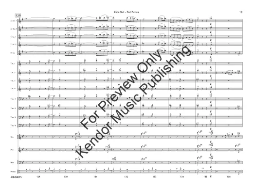 Kirk Out - Garling - Jazz Ensemble - Gr. 4