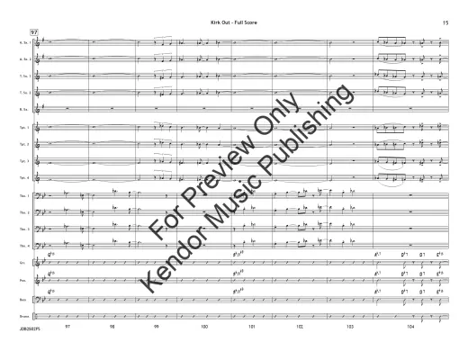 Kirk Out - Garling - Jazz Ensemble - Gr. 4