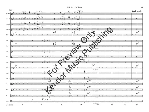 Kirk Out - Garling - Jazz Ensemble - Gr. 4