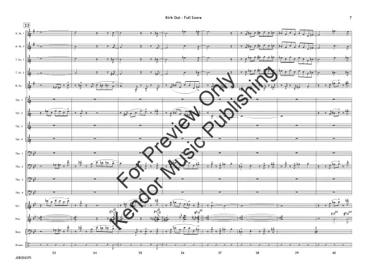 Kirk Out - Garling - Jazz Ensemble - Gr. 4