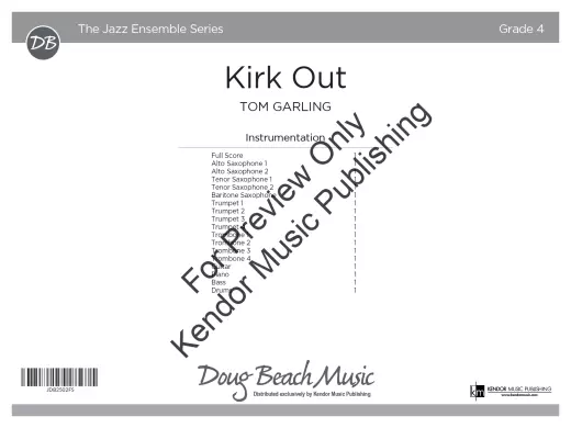 Kirk Out - Garling - Jazz Ensemble - Gr. 4