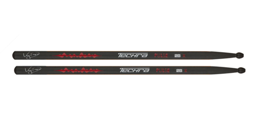 Techra - Virgil Donati Signature Pulse Drumsticks - 2B