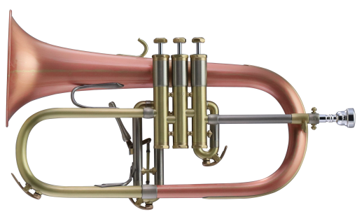 Schilke - Bb Flugel Horn with Copper Bell - Brushed Lacquer
