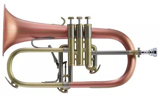 Schilke - Bb Flugel Horn with Copper Bell - Brushed Lacquer