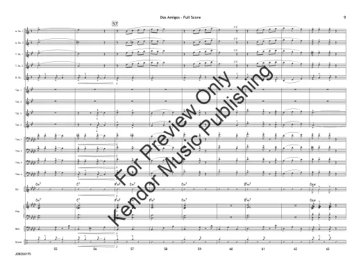 Dos Amigos: Theme and Variations - Shutack - Jazz Ensemble - Gr. 4