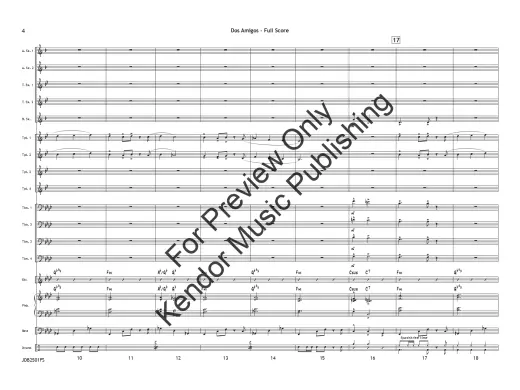 Dos Amigos: Theme and Variations - Shutack - Jazz Ensemble - Gr. 4