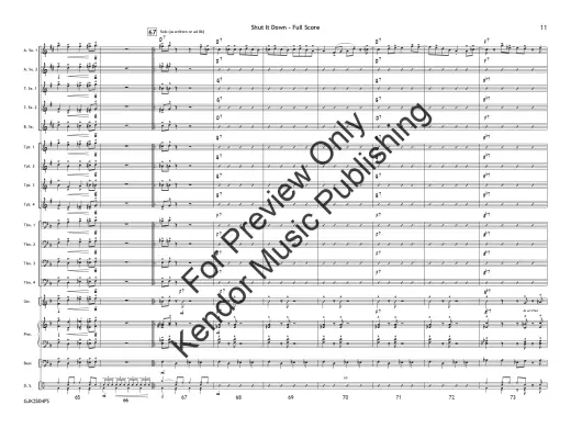 Shut It Down! - Ciechomski - Jazz Ensemble - Gr. 1.5