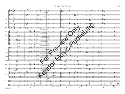 Play at the Plate - Berg - Jazz Ensemble - Gr. 1.5